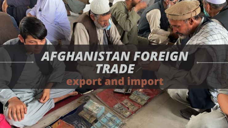 import and export of Afghanistan